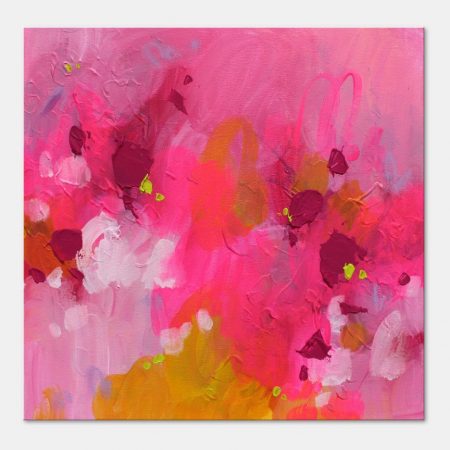 Abstract canvas artwork